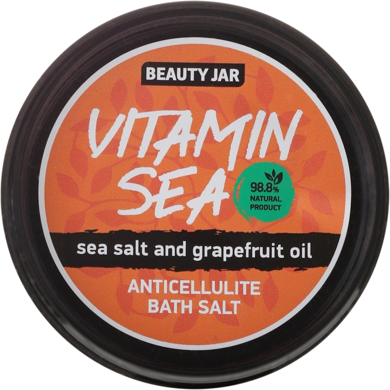 Beauty Jar „Vitamin Sea” – antycellulitowa sól do kąpieli 200g