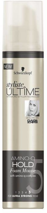 schwarzkopf styliste ultime amino-q lakier do włosów ultra mocny