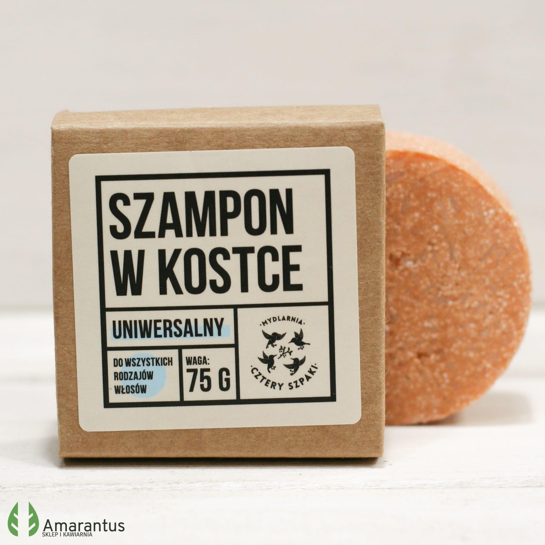 4 szpaki szampon do włosów w kostce