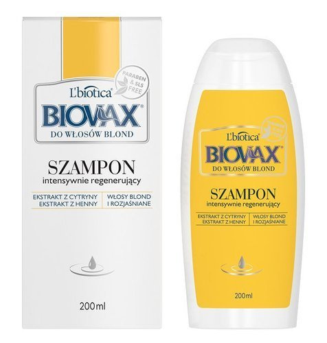 szampon naturalny do włosów blond