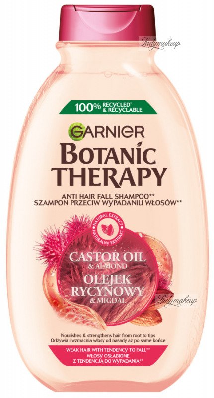 garnier maska do włosów olejek rycynowy i migdał