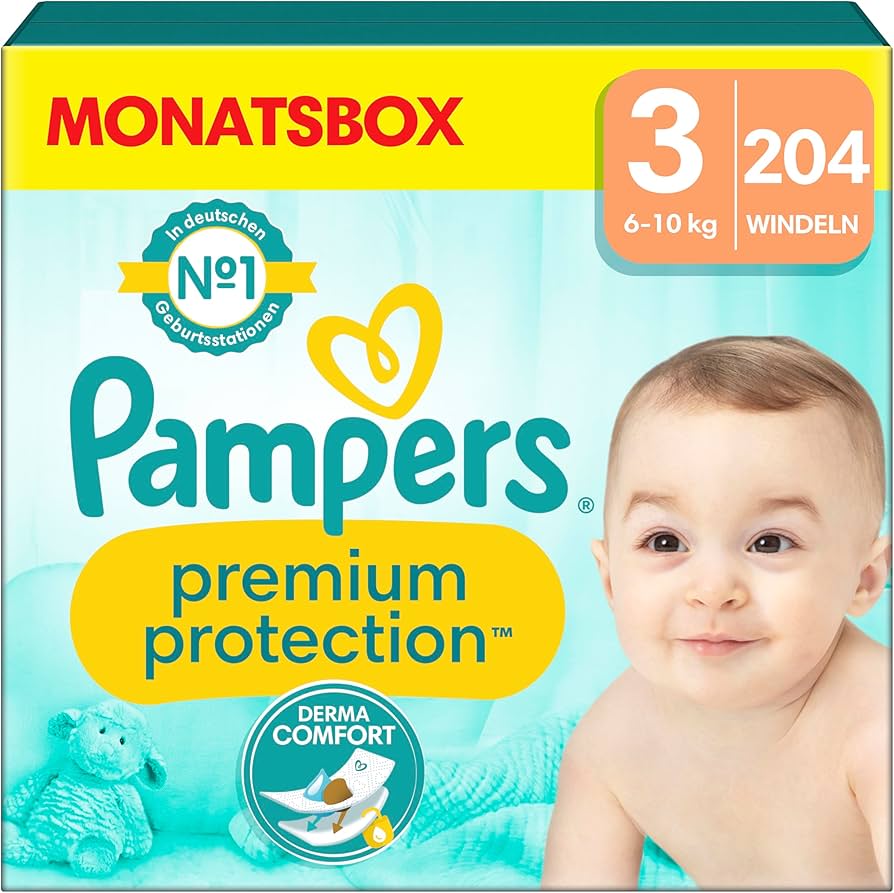 pampers premium care 3 midi 204