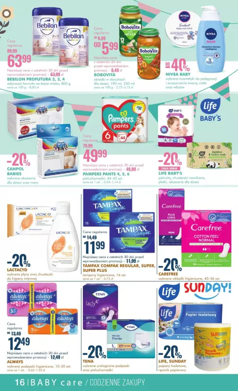 pieluszki pampers supepharm