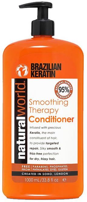 natural world brazilian keratin conditioner wygładzająca odżywka do włosów