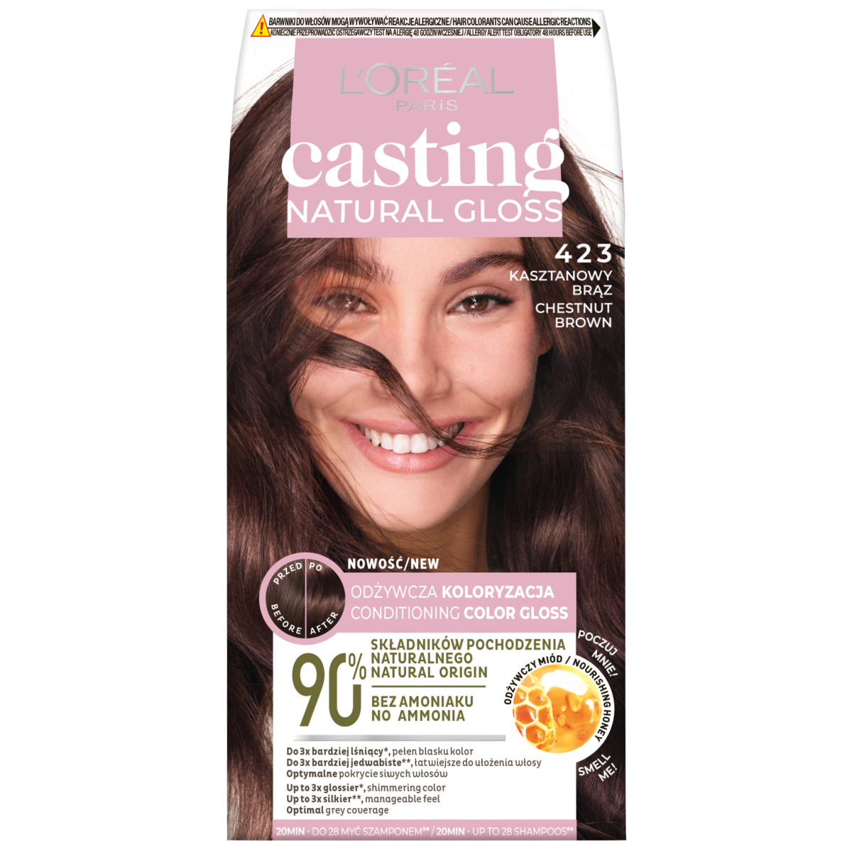 loreal casting creme gloss szampon koloryzujący hebe