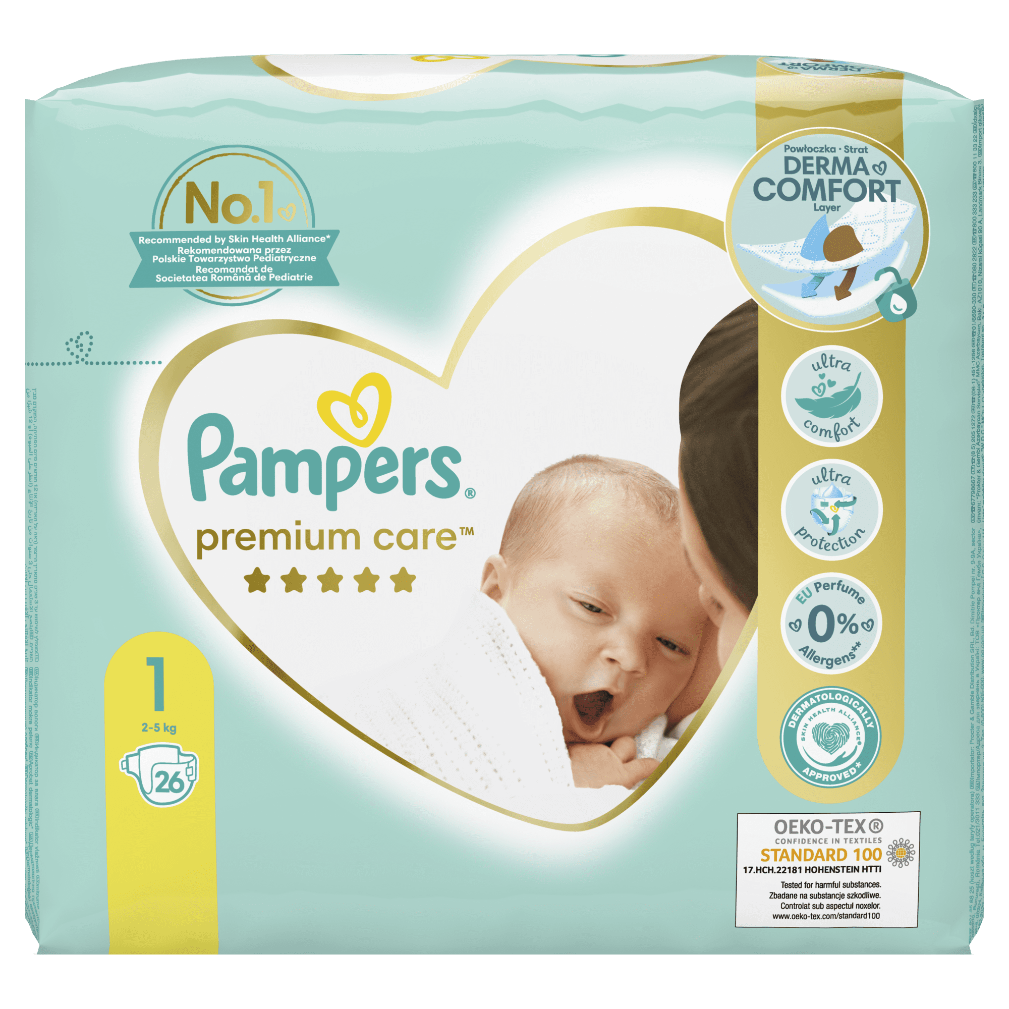 pelene pampers premium care 1