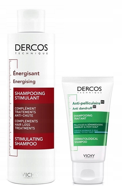 vichy dercos szampon energisant