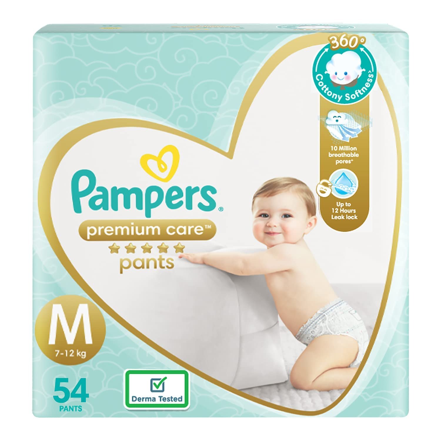 frsh clean pampers 4 pak