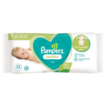 czteropak chusteczek pampers sensitive cena