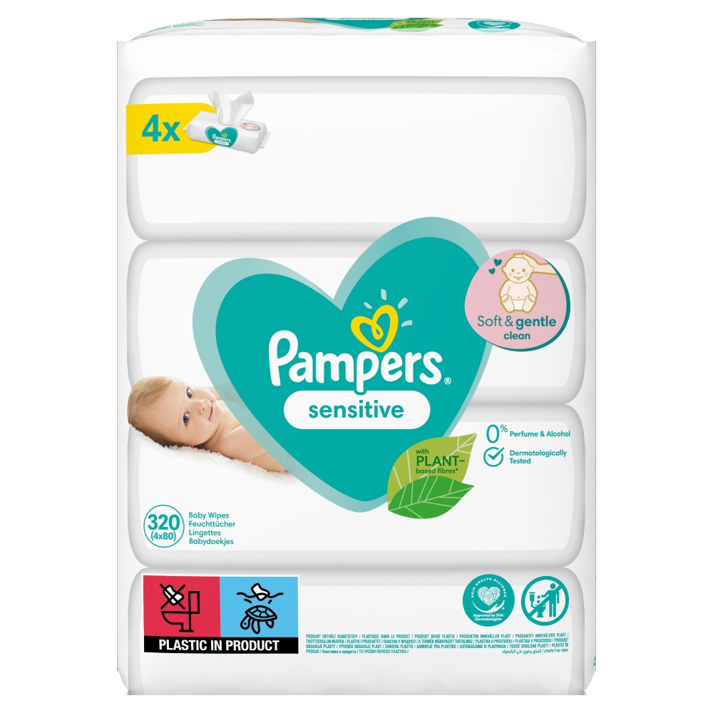 geminiichusteczki pampers new baby sensitive