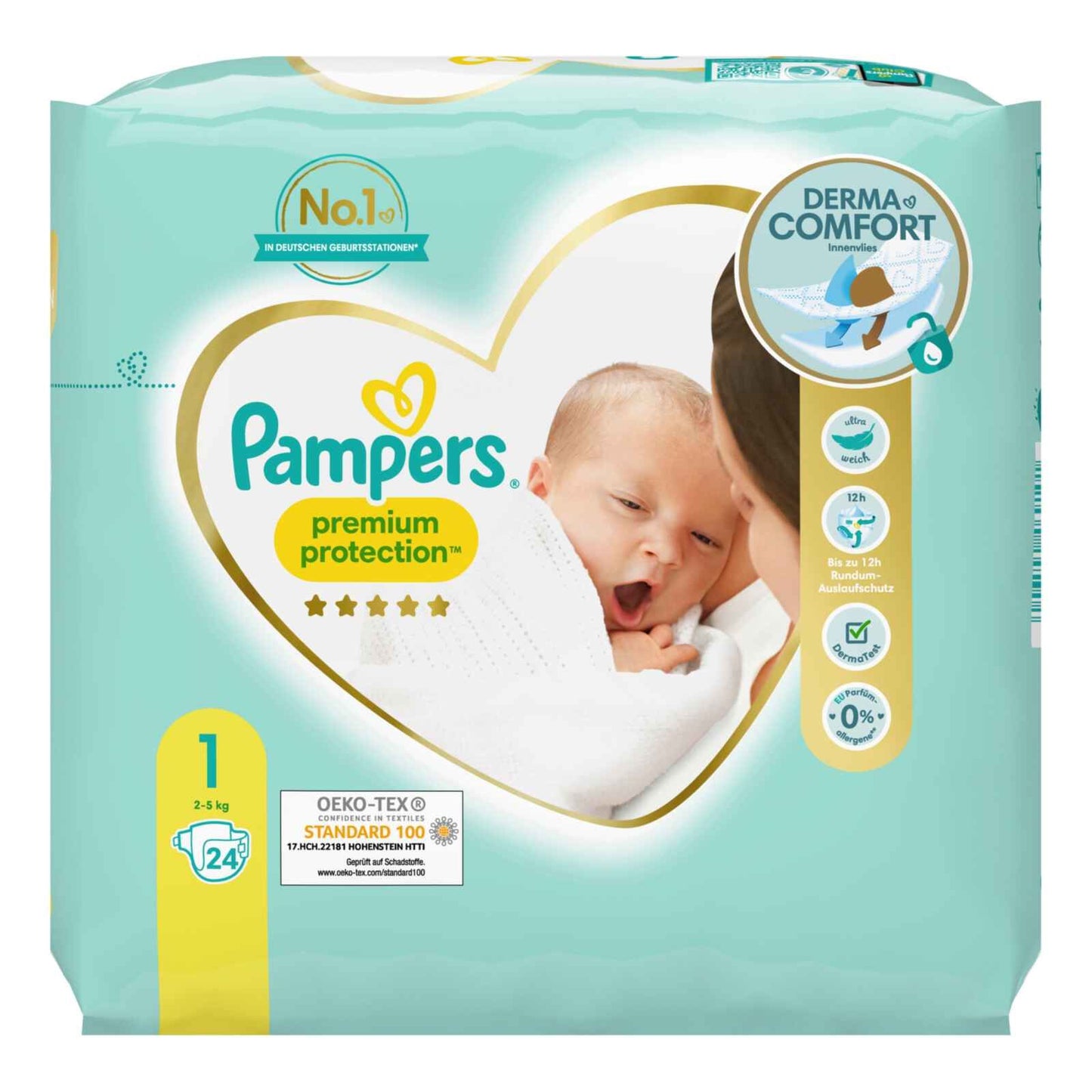 pampers 1 2