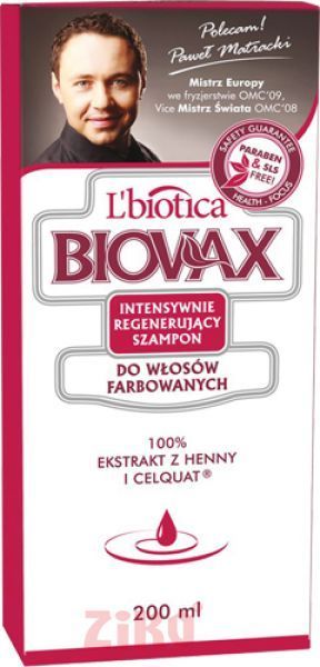 biovax szampon czerwony