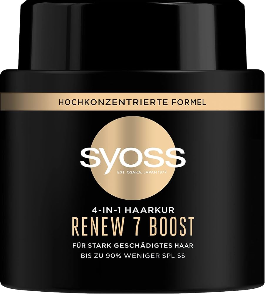 syoss renew 7 complete repair maska do włosów zniszczonych