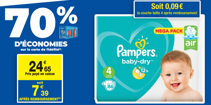 promo pampers carrefour