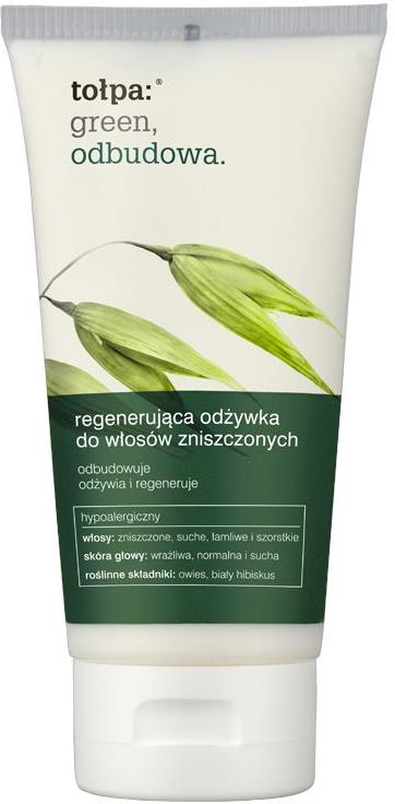 tołpa green odbudowa regenerująca odżywka do włosów zniszczonych