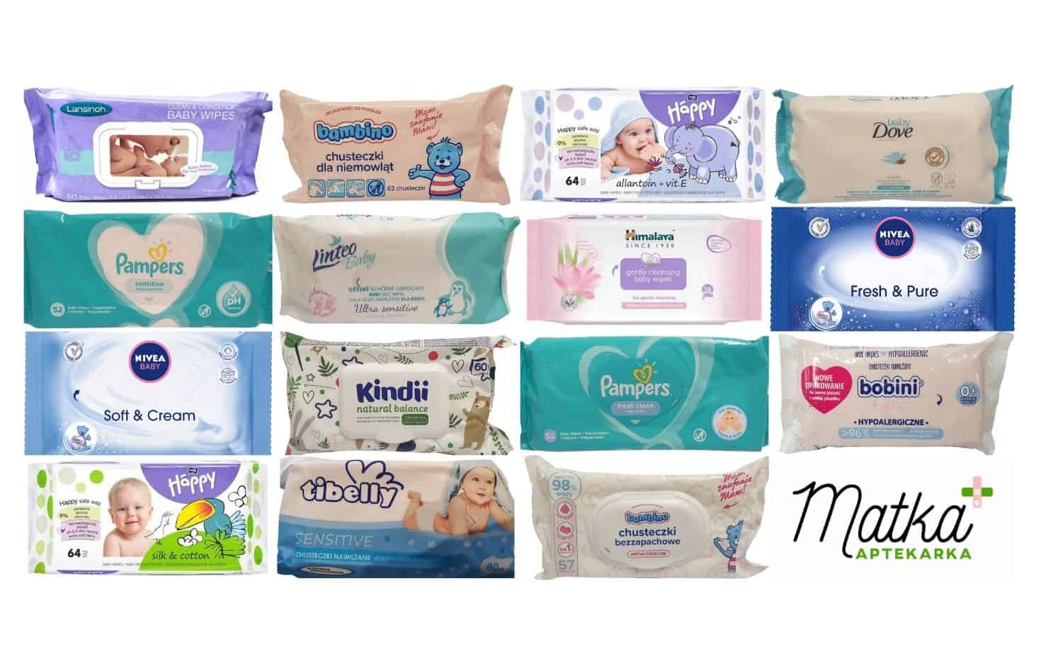 chusteczki nawilżane pampers czy nivea