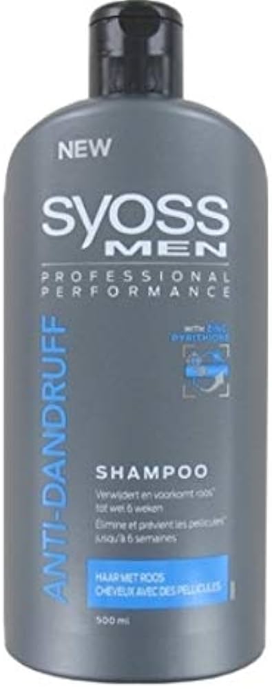 syoss anti-dandruff szampon do włosów 500 ml