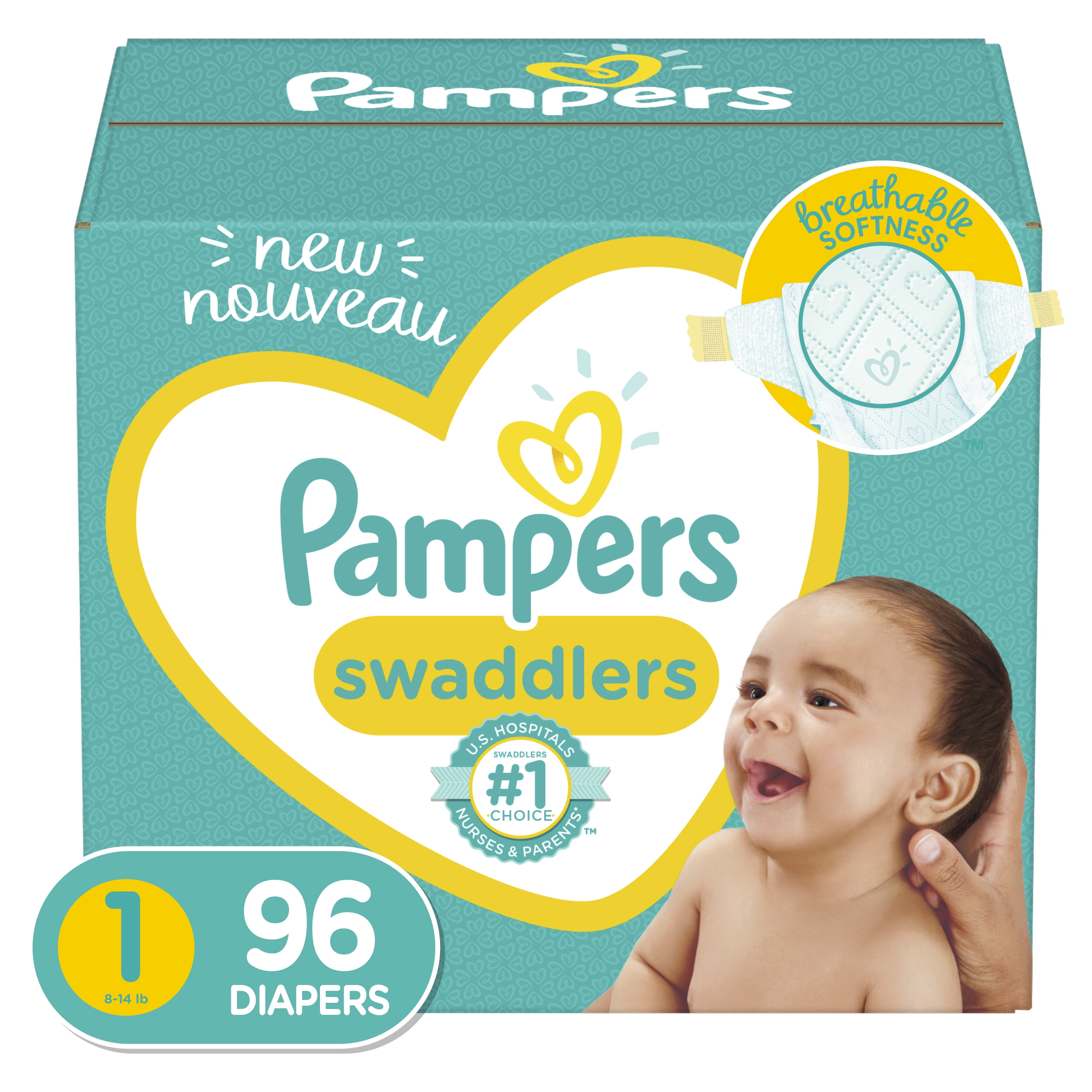 pampers size 1 new born