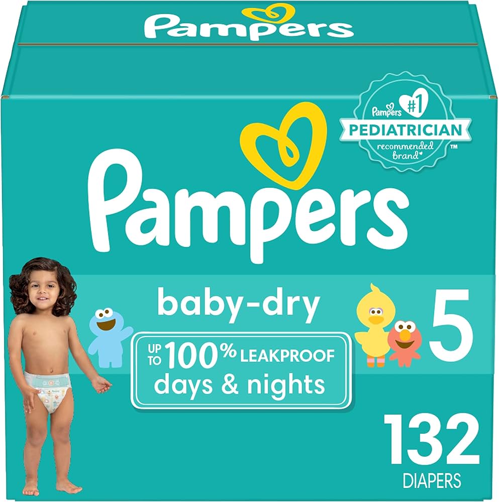 pampers 132 pack 4