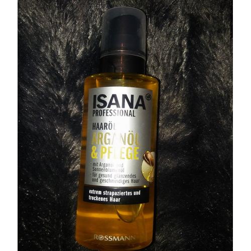 isana hair professional oil care haarol olejek do włosów