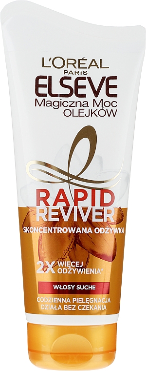 loreal paris elseve rapid reviver skoncentrowana odżywka do włosów