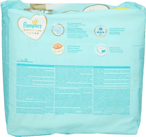 pampers premium care skład chemiczny