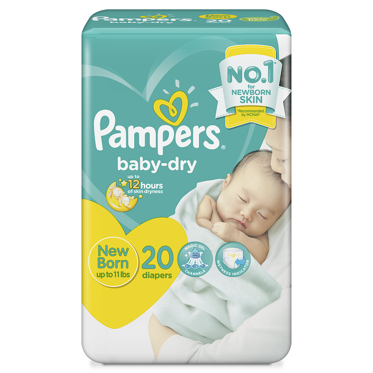 pampers newborn 20 sztuk