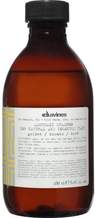 alchemic shampoo golden szampon podkreślający kolor