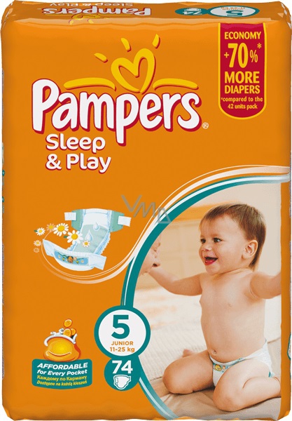 pampers leeps and play