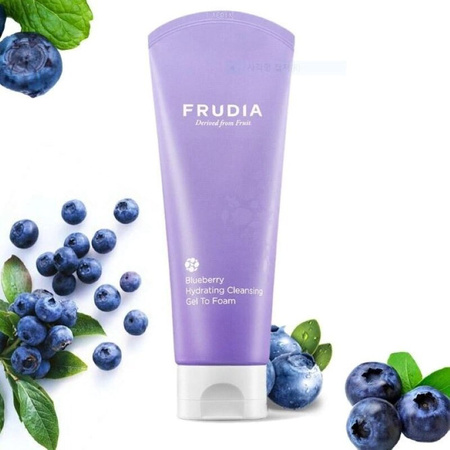 frudia blueberry pianka myjąca do twarzy 145ml