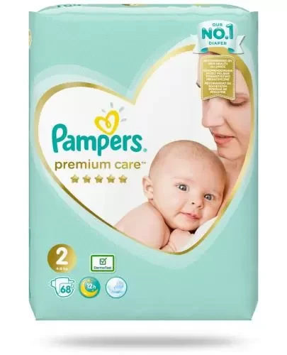 pieluchy pampers premium care 2 cena