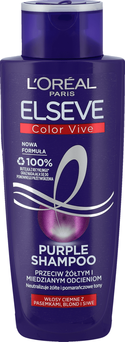 elseve color vive szampon przeciw zoltym i miedzianym odcieniom