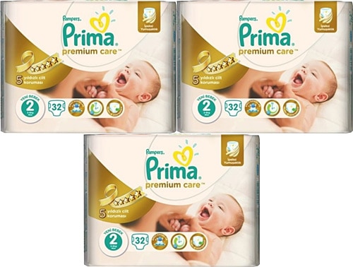 pampers premium care s 2 mini 96