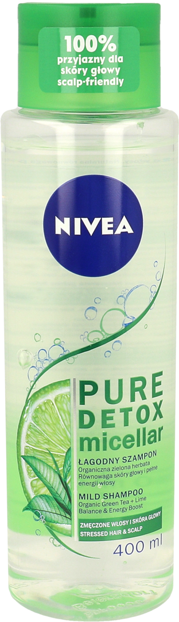 nivea szampon micelarny zielony