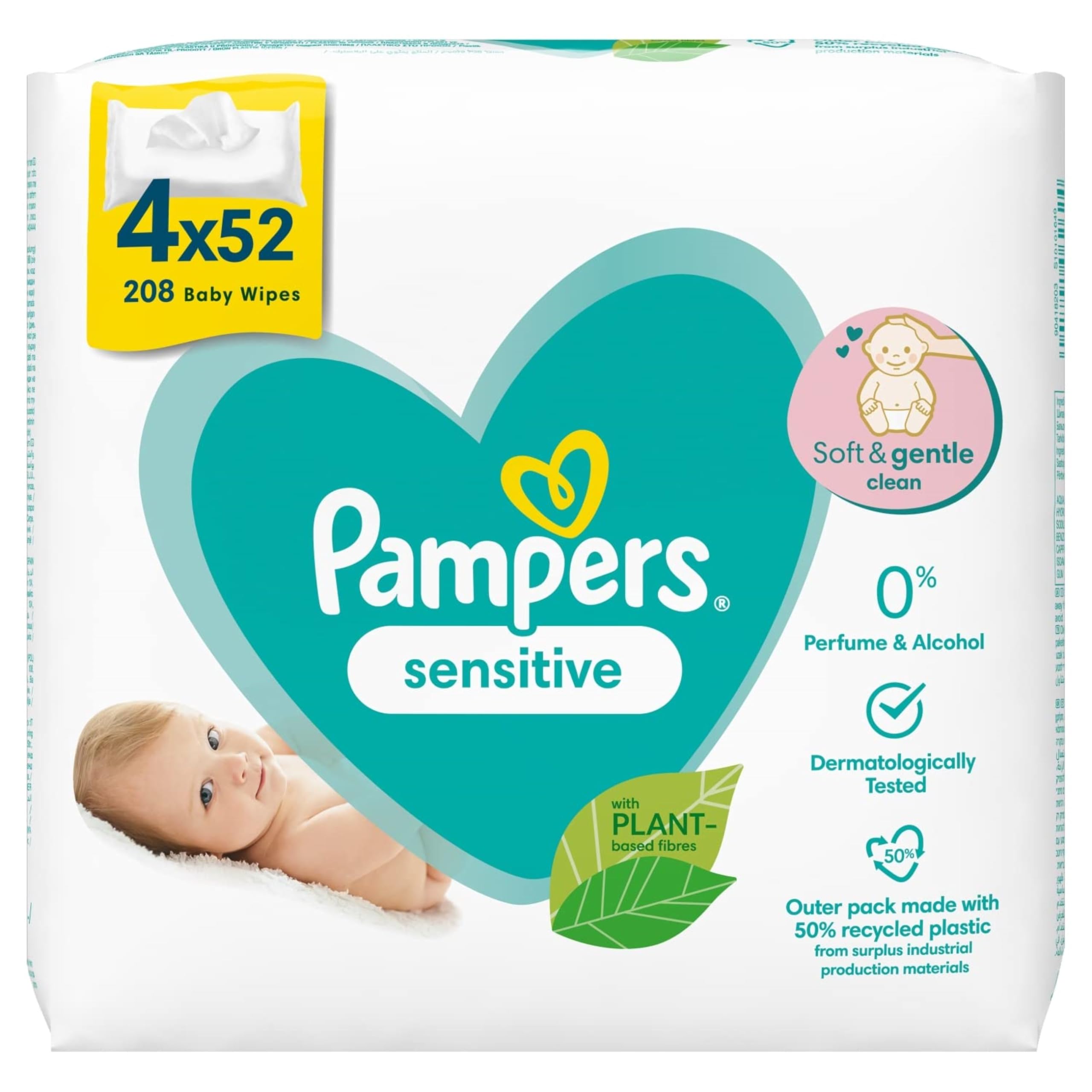 pampers sensitive fragrance free sklad