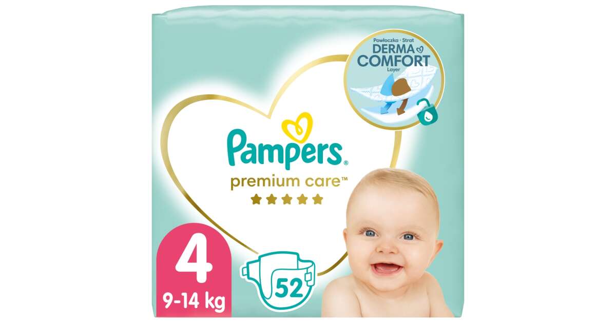 pampers premium care maxi 52