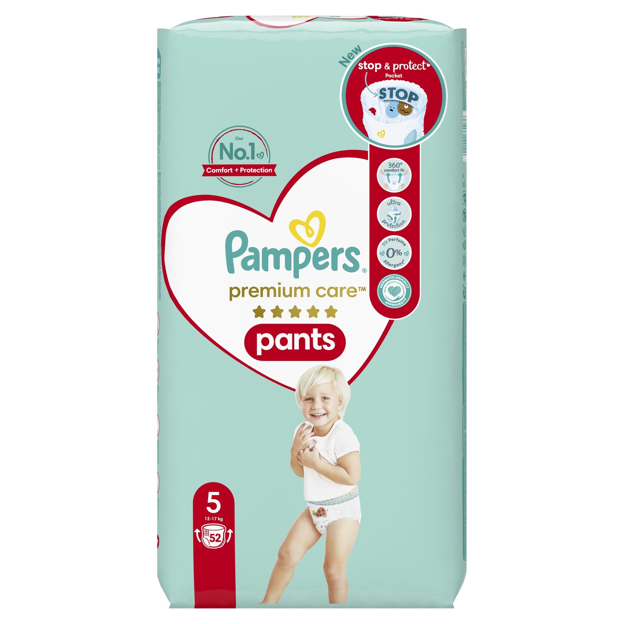 pampers premium care pants 5 cena