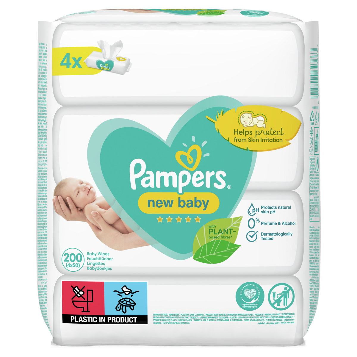 pampers 200 sztuk