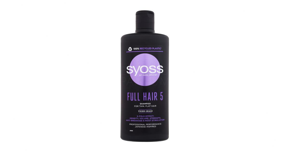 syoss full hair 5 szampon pinie