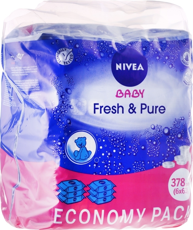 chusteczki nawilżane nivea fresh & pure