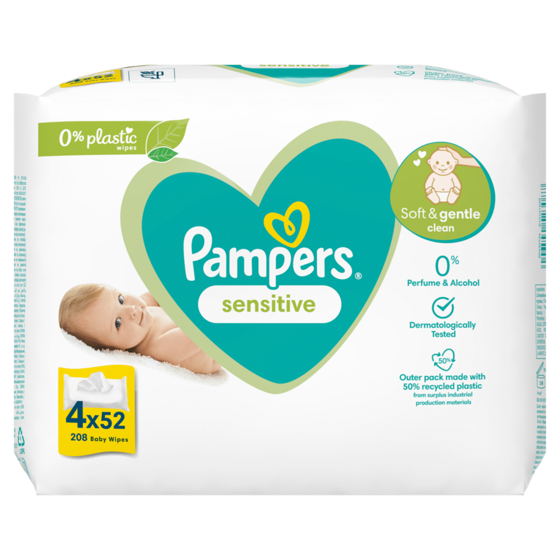 pampers sensituve 4x52