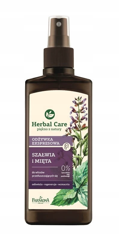 herbal care szampon szałwia i mięta