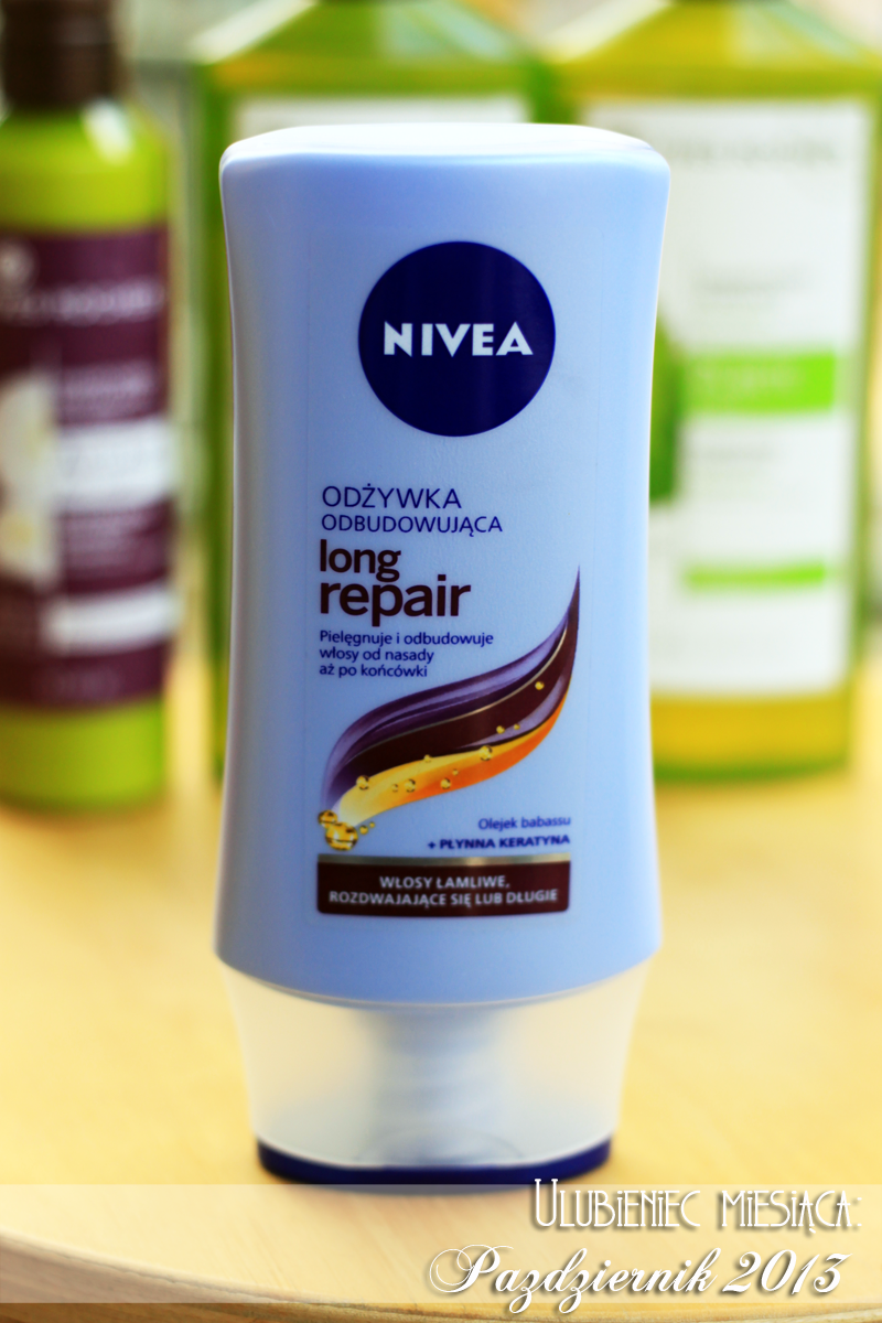 nivea long repair odżywka odbudowująca do włosów