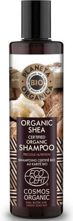 planeta organica szampon do włosów odżywienie i odbudowa organic shea