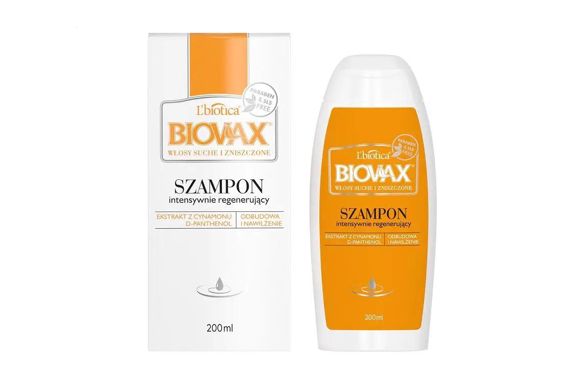 biovax szampon do włosów suchych