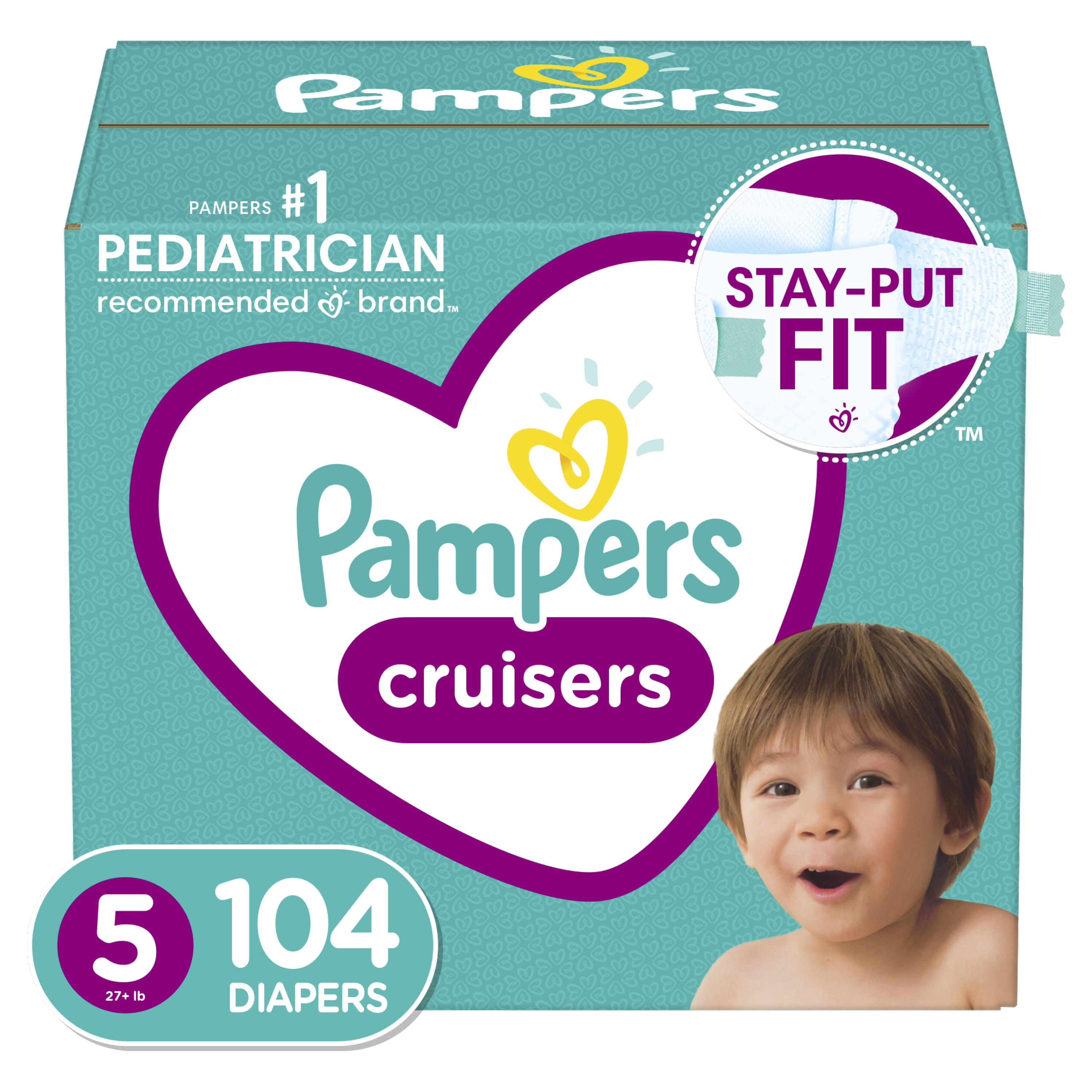 active fit pampers size 5