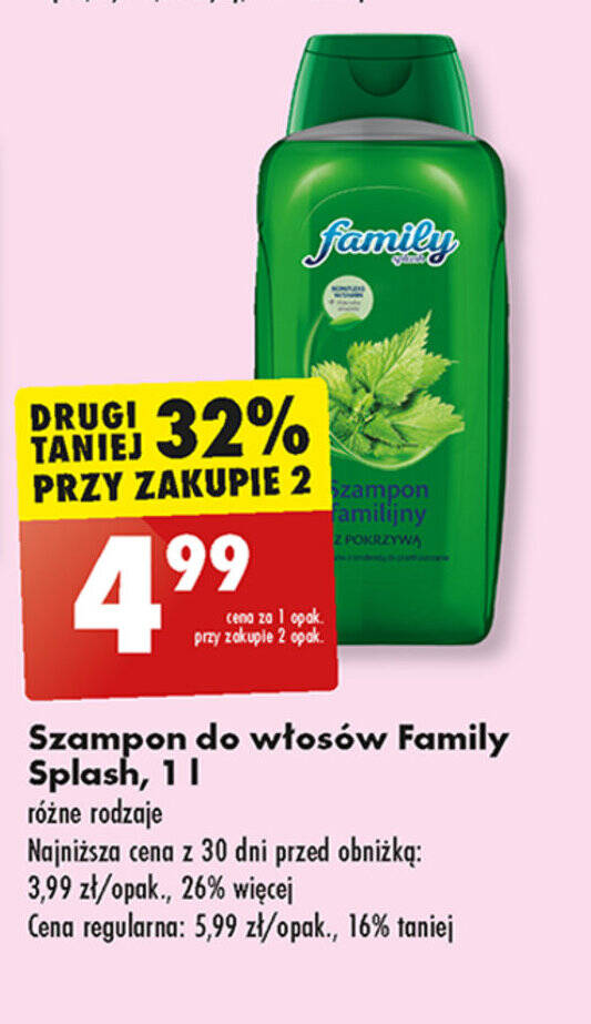 szampon family z biedronki nowe opakowanie i kolor