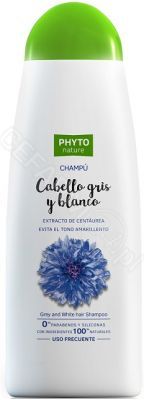 phyto nature 400ml szampon do włosów jasnych i siwych skład