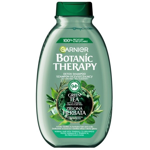 szampon garnier botanic therapy zielona herbata