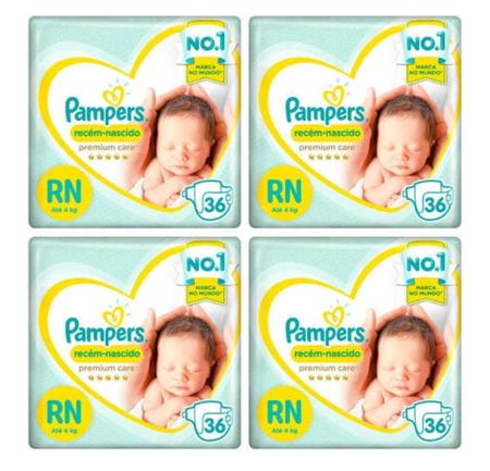 pampers premium care 4 plus